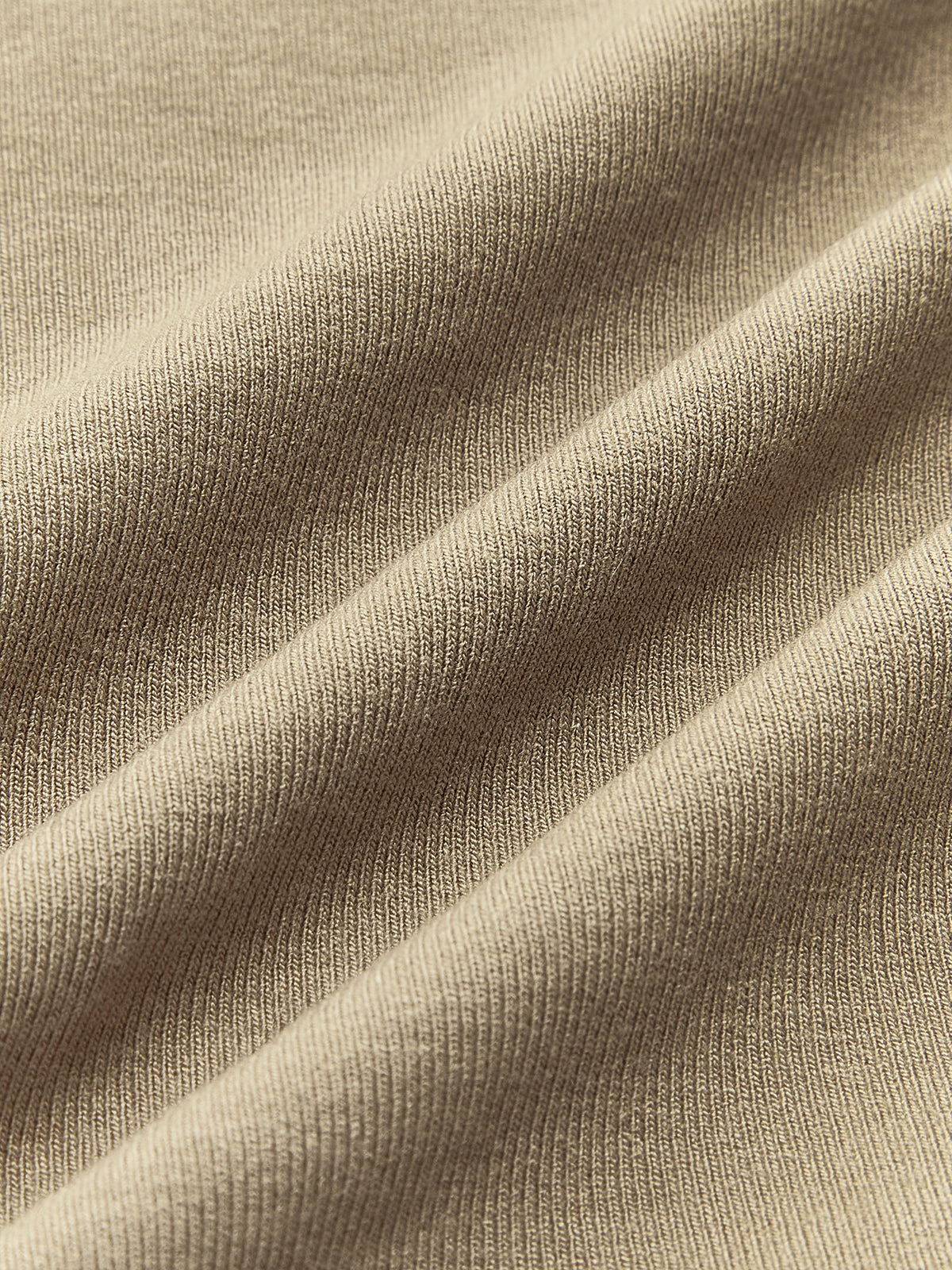 Ribbed Knit Long Sleeve Asymmetric Shirt - Image 11