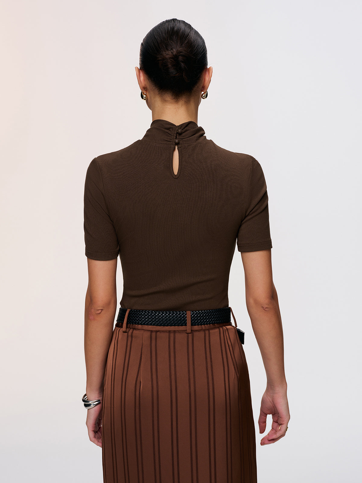 Twist-Front Short-Sleeve Top - Image 5