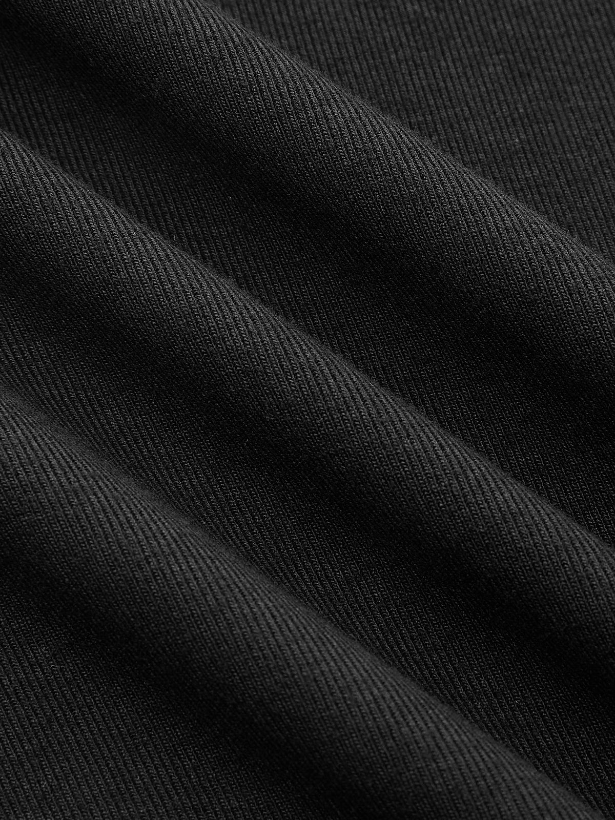 Mock Neck Mesh Sleeve Knit Top - Image 4