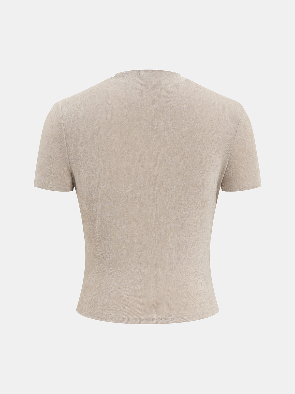 Asymmetric Ruched Short-Sleeve Top - Image 2